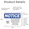 Signmission Using A Generator Indoors Will Sign With Symbol, 14 in W x Rectangle, Vinyl Decal OS-2PACK-NS-D-1014-L-18840 - alternate 4